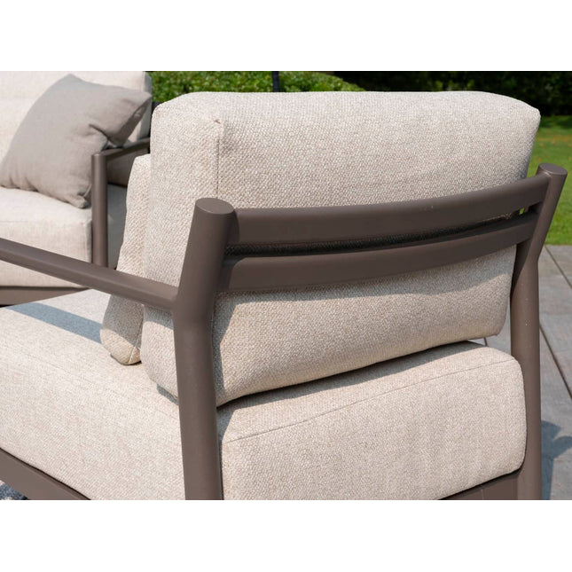 4 Seasons Outdoor Capresi Lounge Set + Volta Kaffeetische Terre