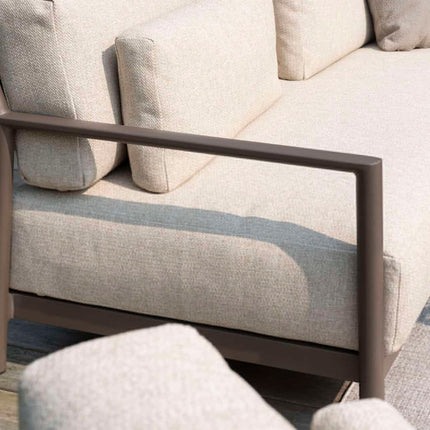 4 Seasons Outdoor Capresi 3sitzer Lounge inkl. 5 Kissen
