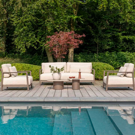 4 Seasons Outdoor Capresi 3sitzer Lounge inkl. 5 Kissen
