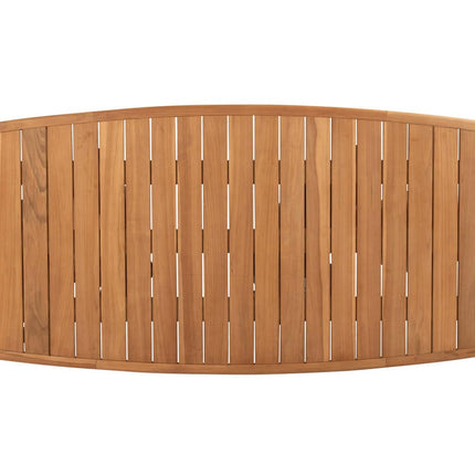 Taste 4SO Capri Tisch-Fass-Form-Teaks 280 x 110 cm