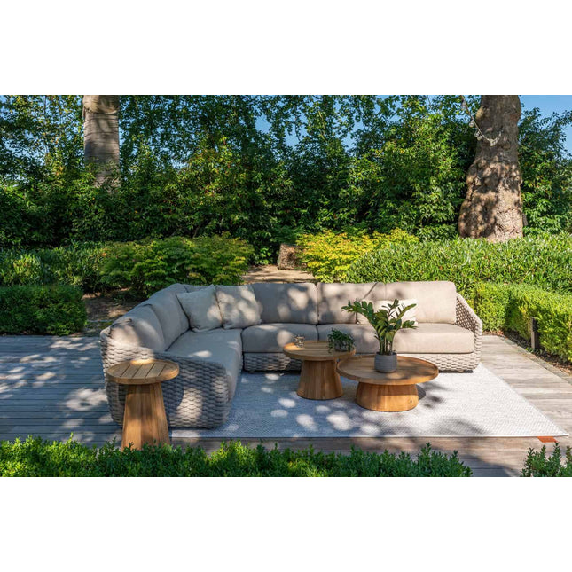 4 Seasons Outdoor Casanova Lounge Set + Volta Couchtisch 60 Ø cm