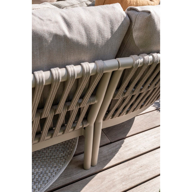 Taste 4SO Catalana Lounge Set: 2-Sitzer-Lounge-Sofa + Chaise Longue