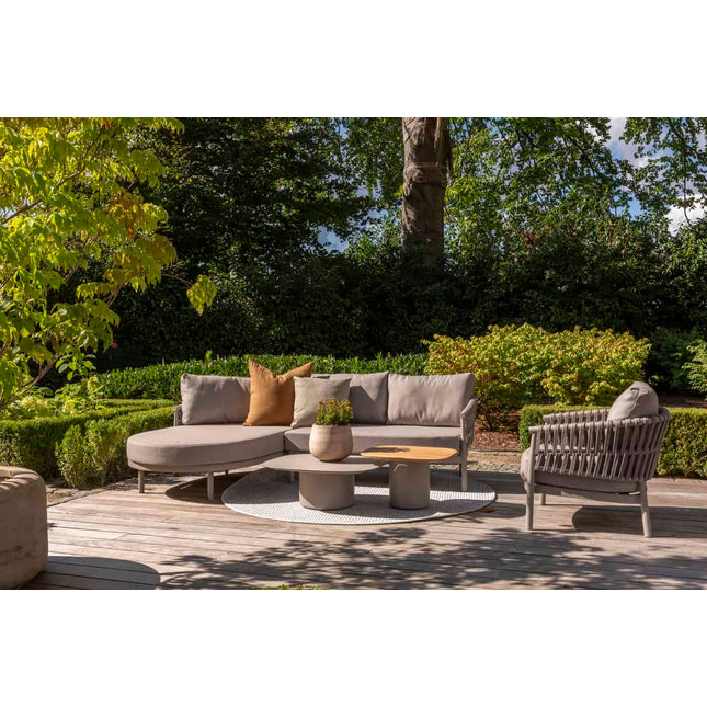 Taste 4SO Catalana Lounge Set: 2-Sitzer-Lounge-Sofa + Chaise Longue