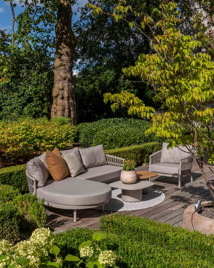 Taste 4SO Catalana Lounge Set: 2-Sitzer-Lounge-Sofa + Chaise Longue