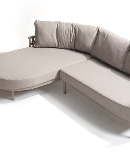 Taste 4SO Catalana Lounge Set: 2-Sitzer-Lounge-Sofa + Chaise Longue