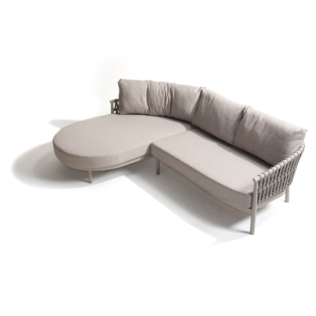 Taste 4SO Catalana Lounge Set: 2-Sitzer-Lounge-Sofa + Chaise Longue
