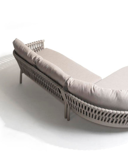 Taste 4SO Catalana Lounge Set: 2-Sitzer-Lounge-Sofa + Chaise Longue