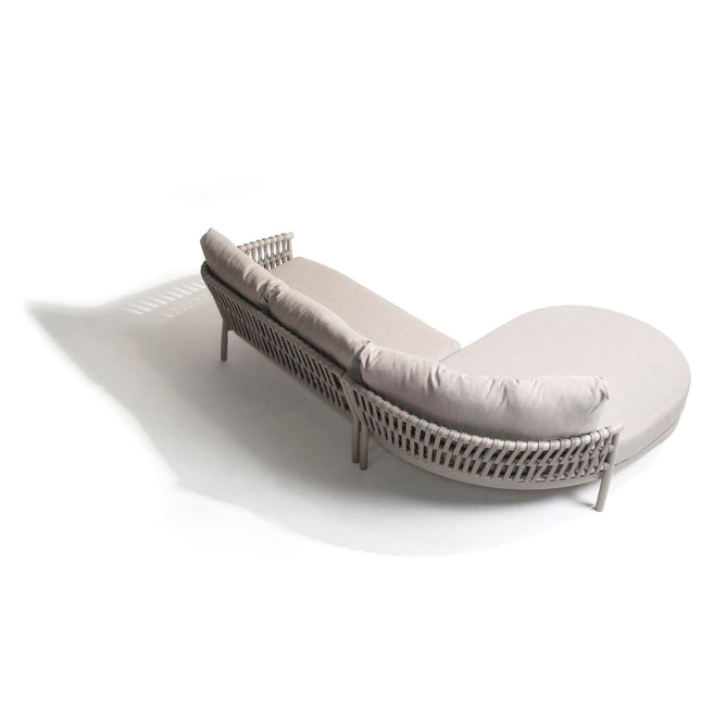 Taste 4SO Catalana Lounge Set: 2-Sitzer-Lounge-Sofa + Chaise Longue