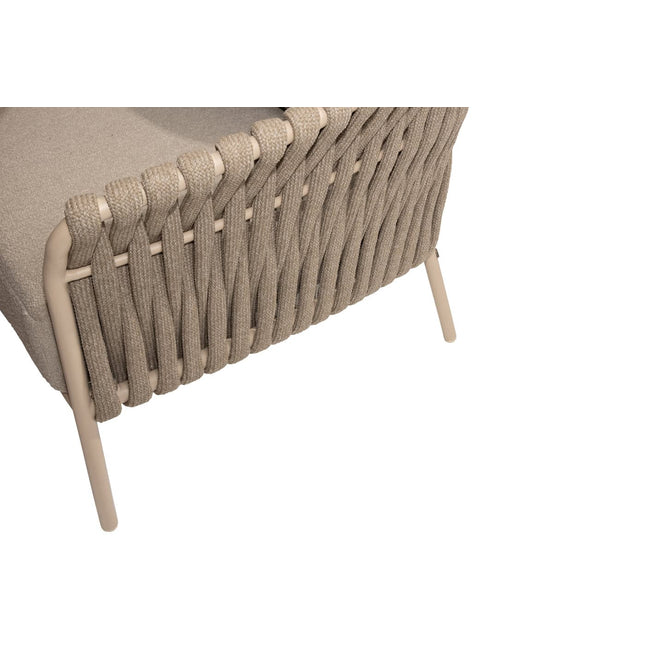 4 Seasons Outdoor Comino Lounge Sofa + Low Dining Stuhl Stuhl