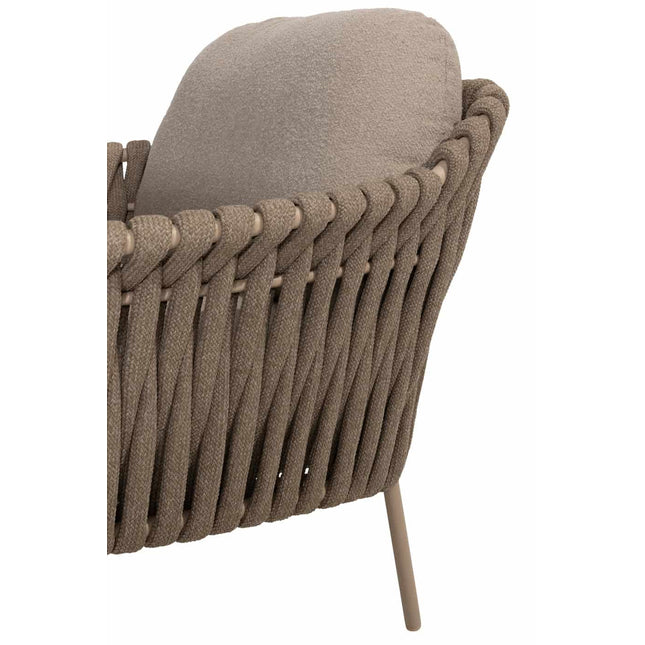 4 Seasons Outdoor Comino Low Dining Chair inkl. 2 Kissen