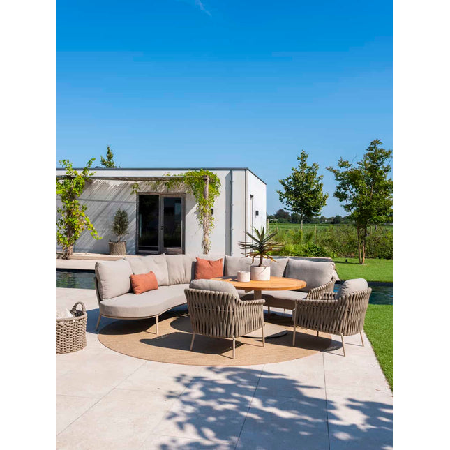 4 Seasons Outdoor Comino Low Dining Chair inkl. 2 Kissen