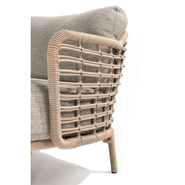 4 Seasons Outdoor Como Lounge Chair Harvest inkl. 2 Kissen