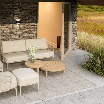 4 Seasons Outdoor Como Lounge Chair Harvest inkl. 2 Kissen