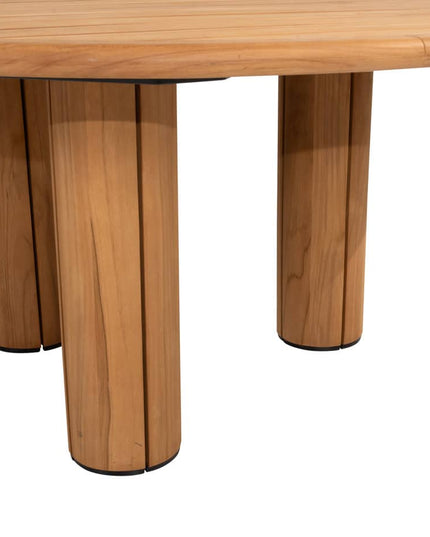 4 Seasons Outdoor Jura Dining + Taste 4SO Korsica Tisch Teak 160 Ø CM