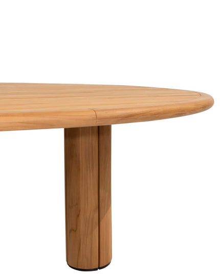 4 Seasons Outdoor Jura Dining + Taste 4SO Korsica Tisch Teak 160 Ø CM