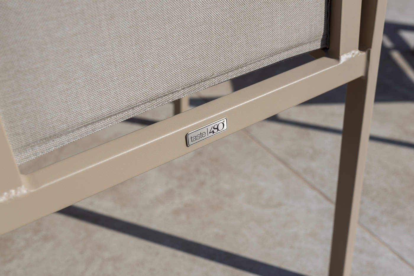 4SO Cortina dining set latte (6 st.) met Prado tafel 240x105cm