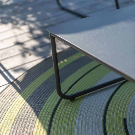 4 Seasons Outdoor Dali Couchtisch 110 x 60 cm. H 30 Anthrazit