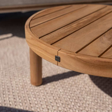 4 Seasons Outdoor Finn Couchtisch Teak 60 cm. Ø (H 32)