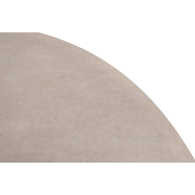 4 Seasons Outdoor Fabrice Essstuhl Latte + Taste 4SO Donato Tisch Keramik Latte 160 Ø cm