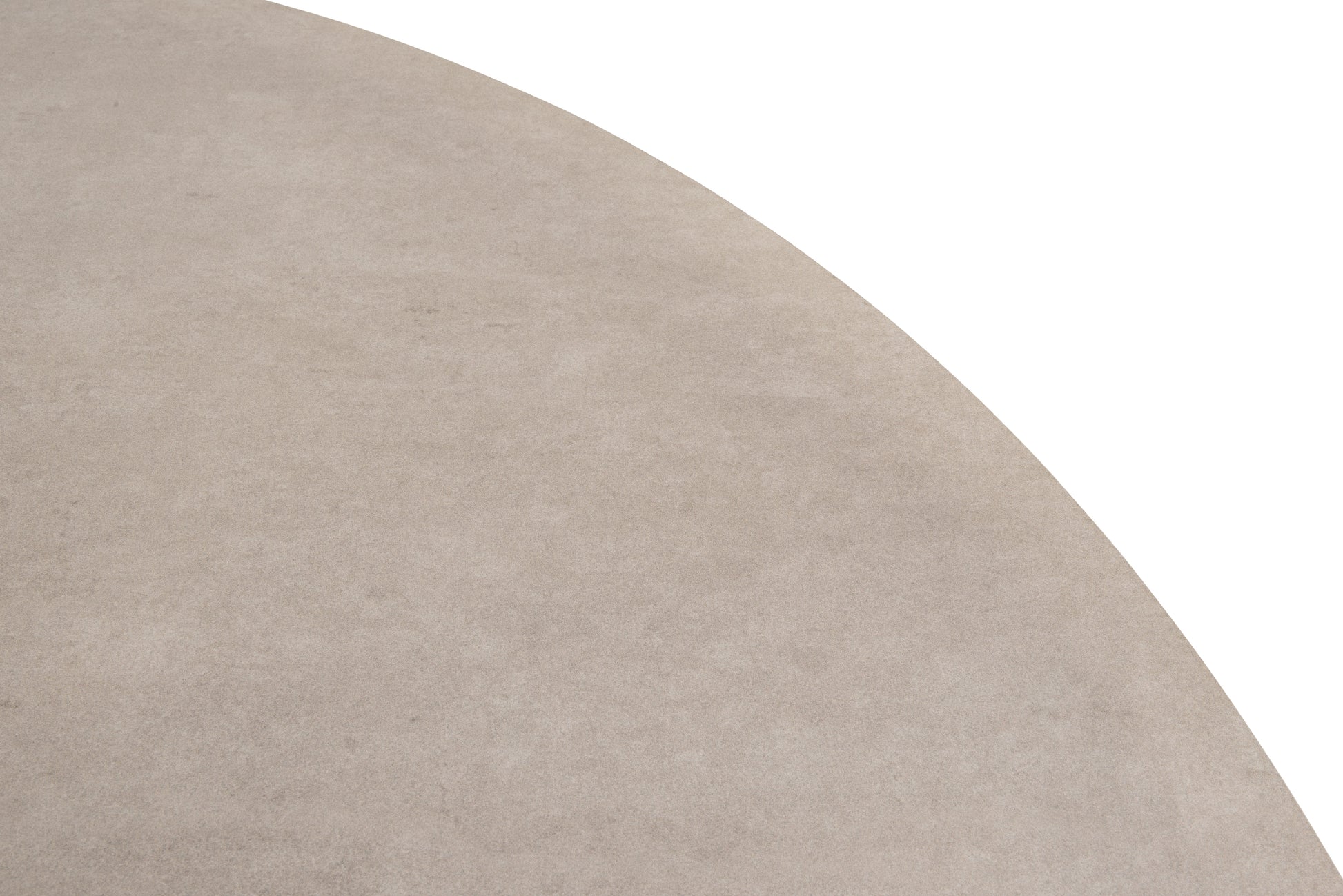 Taste 4SO Donato low dining table 160 cm. (H69) ceramic print with 3 legs latte - Detail view