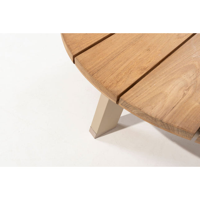 Taste 4SO Olivia Lounge Set 3-Sitzer-Lounge-Sofa + 2x Lounge Chair + Emma Kaffeetische