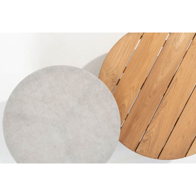 Taste 4SO Olivia Lounge Set 3-Sitzer-Lounge-Sofa + 2x Lounge Chair + Emma Kaffeetische