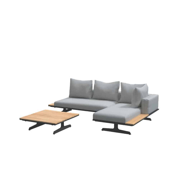 4 Seasons Outdoor endlosen Kaffeetisch Teak 95 x 95 x 30 cm.