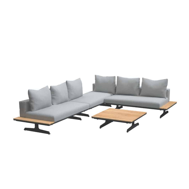 4 Seasons Outdoor endlosen Kaffeetisch Teak 95 x 95 x 30 cm.