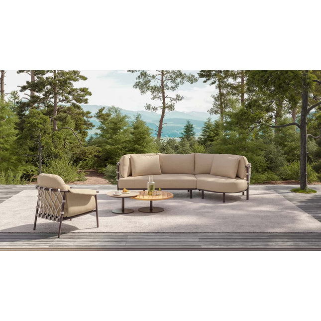 4 Seasons Outdoor Ezra Chaise Lounge Bank