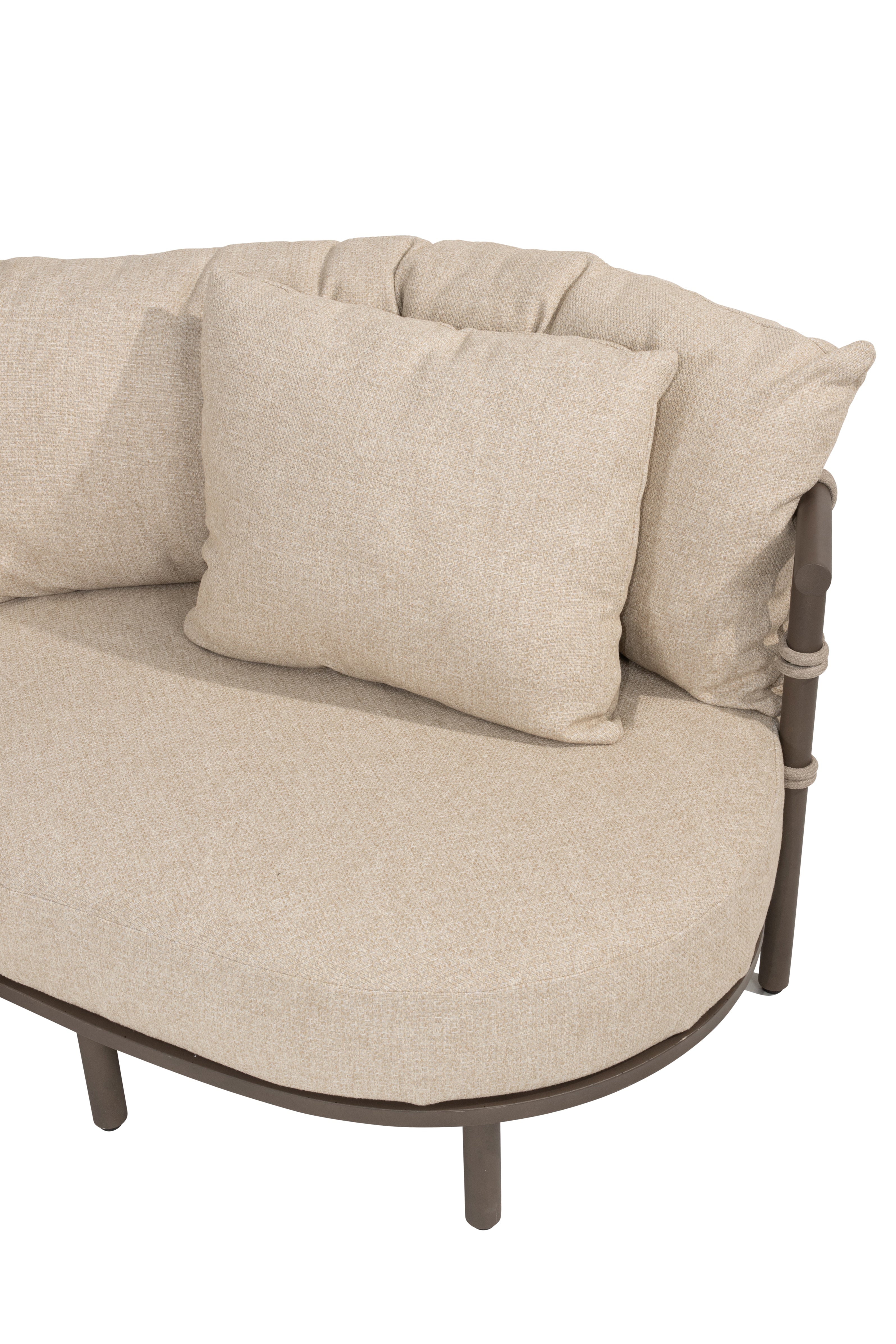 Ezra chaise lounge set without table - Detail