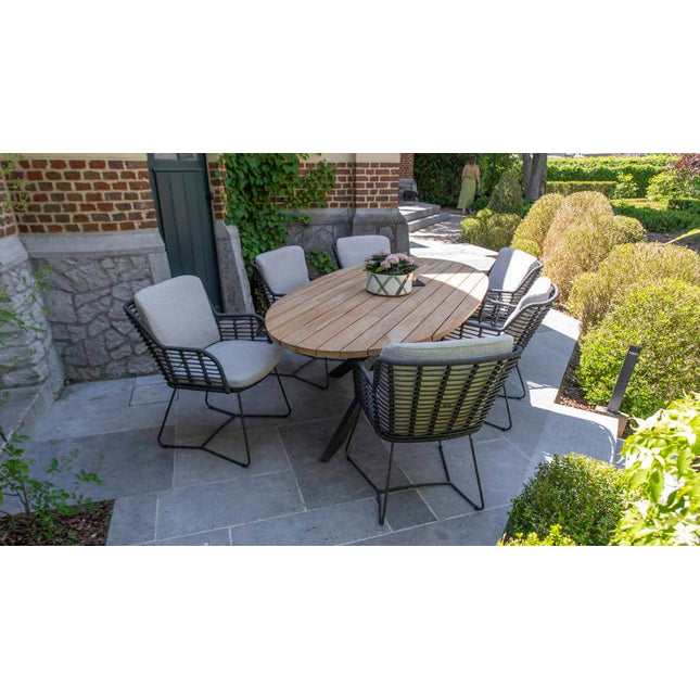 4 Seasons Outdoor Fabrice Essstuhl Anthrazit
