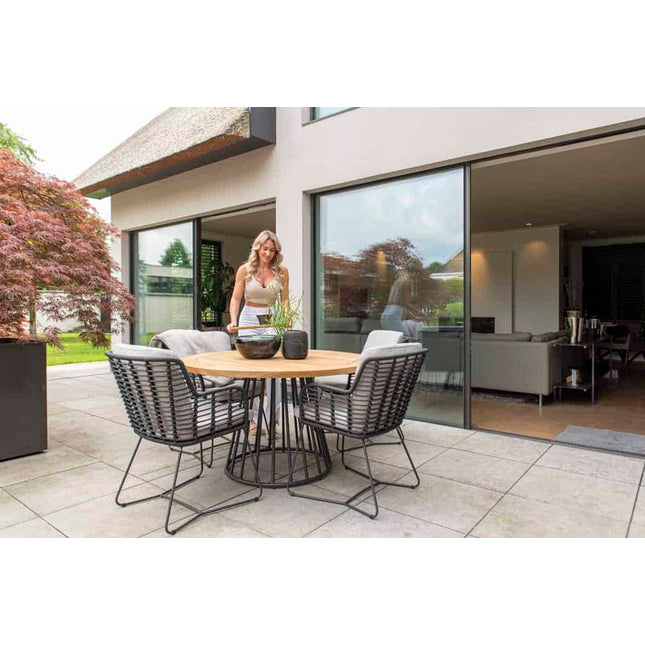 4 Seasons Outdoor Fabrice Essstuhl Anthrazit