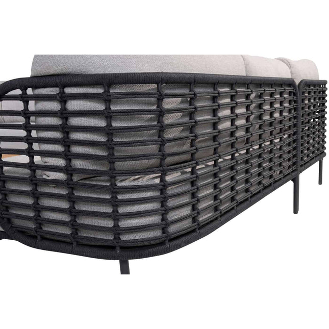 4 Seasons Outdoor Fabrice Lounge Set + Mitte + Verdi Coucht Tabelle 73 Ø CM