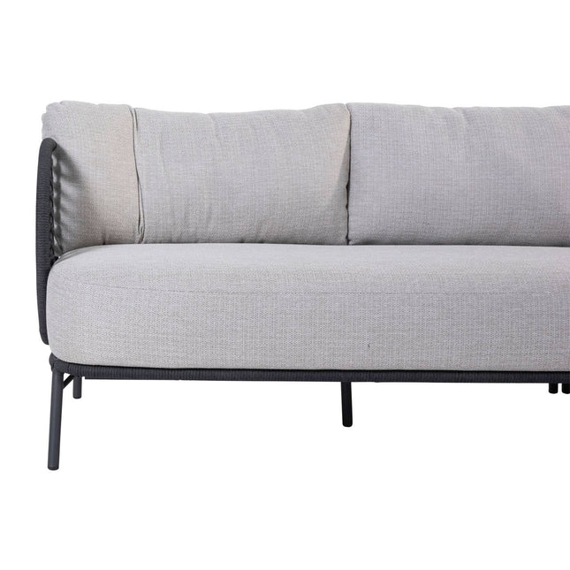 4 Seasons Outdoor Fabrice Lounge Set + Mitte + Verdi -Kaffeetische