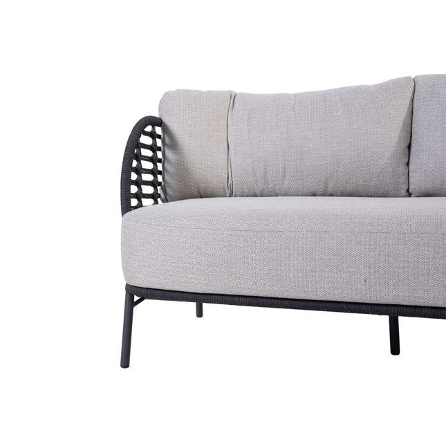 4 Seasons Outdoor Fabrice Lounge Set + Mitte + Verdi -Kaffeetische