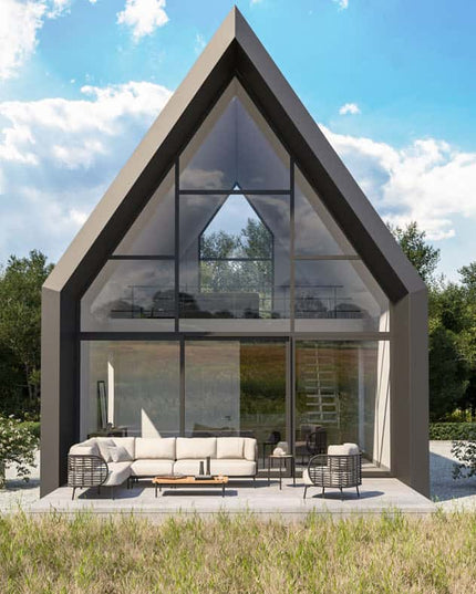 4 Seasons Outdoor Fabrice Lounge Set + Mitte ohne Couchtisch