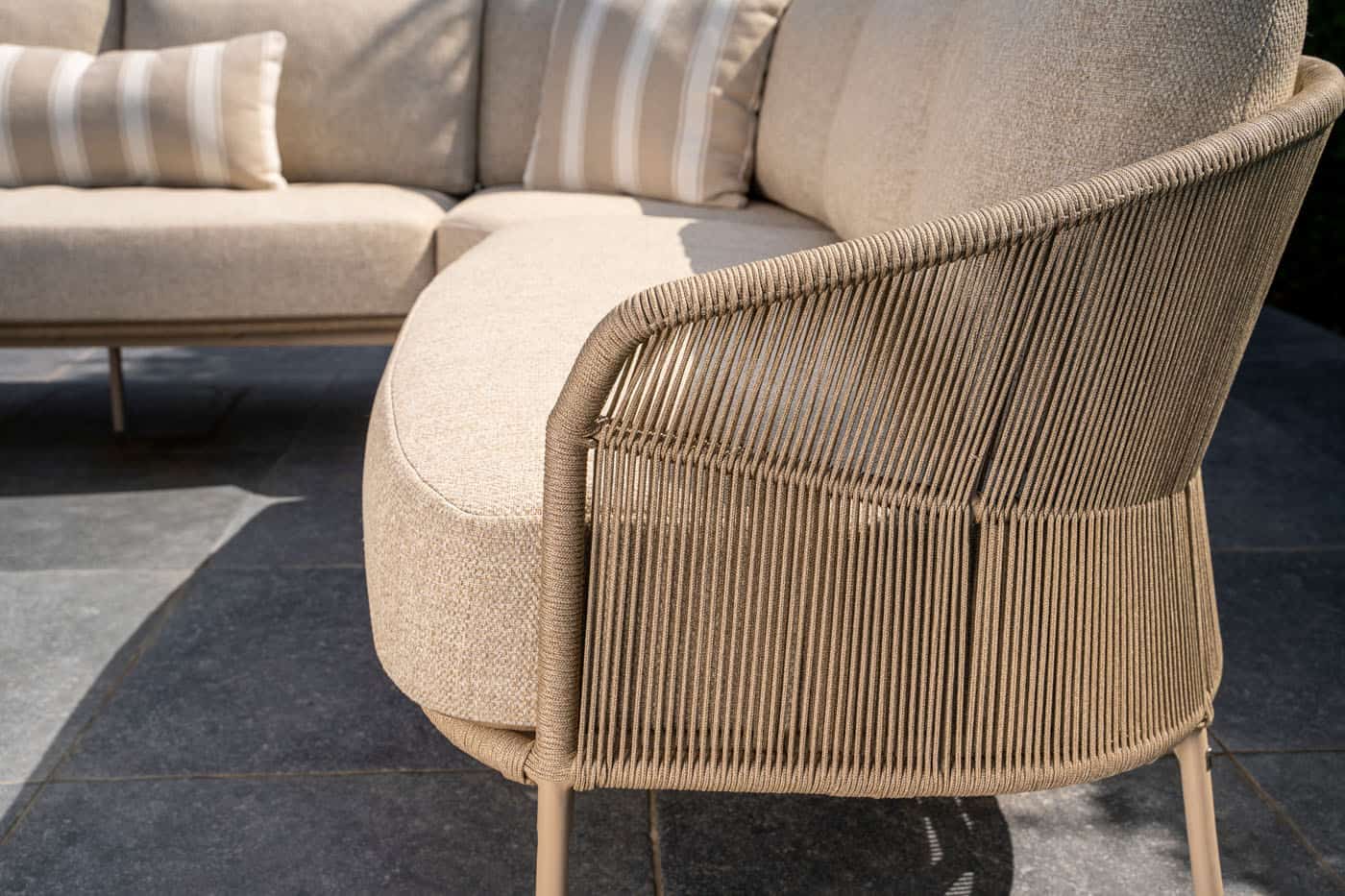 4SO Florence modulaire hoekbank 235×226.5 cm earth - afbeelding 7