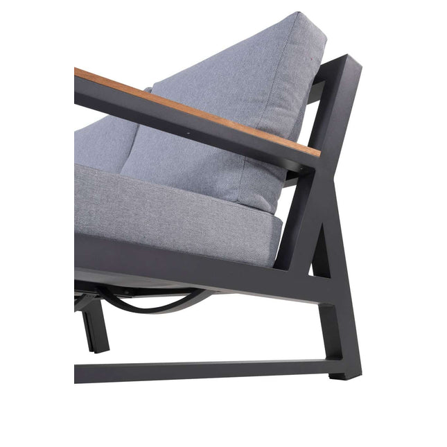 Taste 4SO Gigi Lounge Set Anthrazit ohne Couchtisch