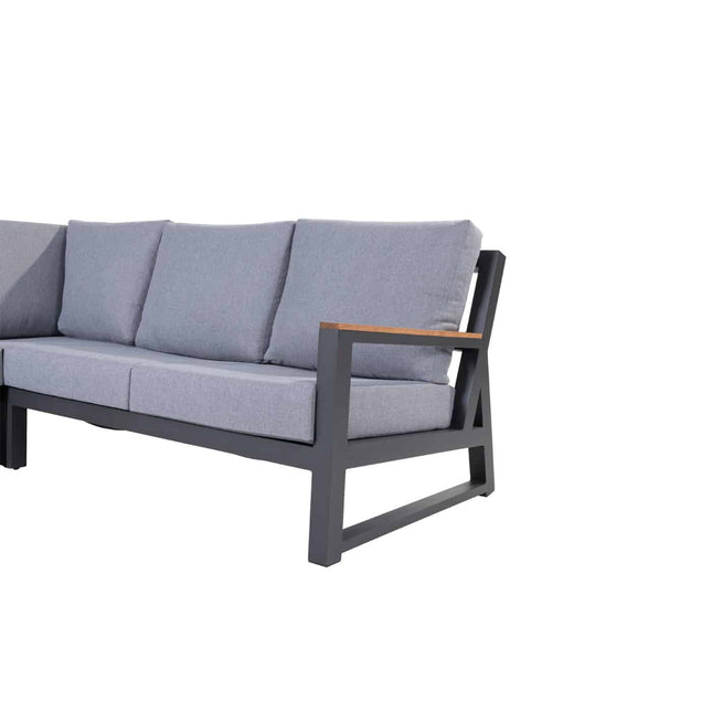 Taste 4SO Gigi Lounge Set Anthrazit ohne Couchtisch