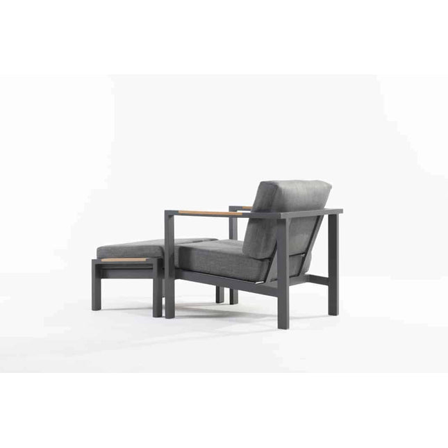 Taste 4SO Ginger Lounge Set Anthrazit + Kaffeetabelle 120 x 64,5 cm