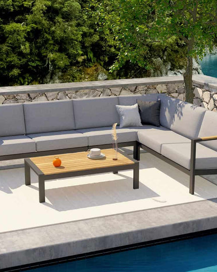 Taste 4SO Ginger -Ecksofa + Kaffeetisch 120 x 64,5 cm