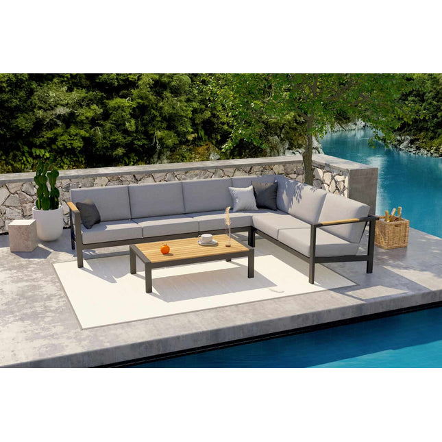 Taste 4SO Ginger -Ecksofa + Kaffeetisch 120 x 64,5 cm