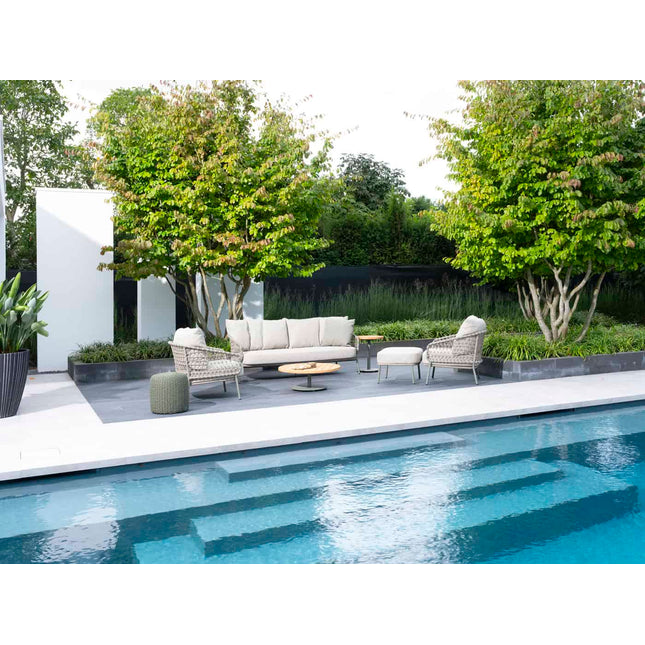 4 Seasons Outdoor Jura 3-Sitzer-Lounge-Sofa inkl. 3 Kissen