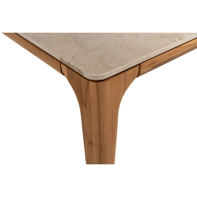 Taste 4SO Parma Stackbare Esstisch + Liam Tisch mit Keramiktisch -Top 240 cm