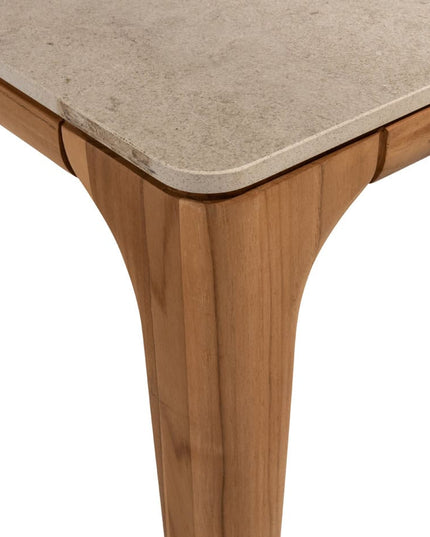 4 Seasons Outdoor Nora Essstuhl + Taste 4SO Liam Esstisch mit Keramiktisch Top 240 cm