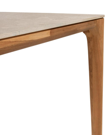 4 Seasons Outdoor Samos Essstuhl + Geschmack 4SO Liam Tisch mit Keramikplatten 240 cm