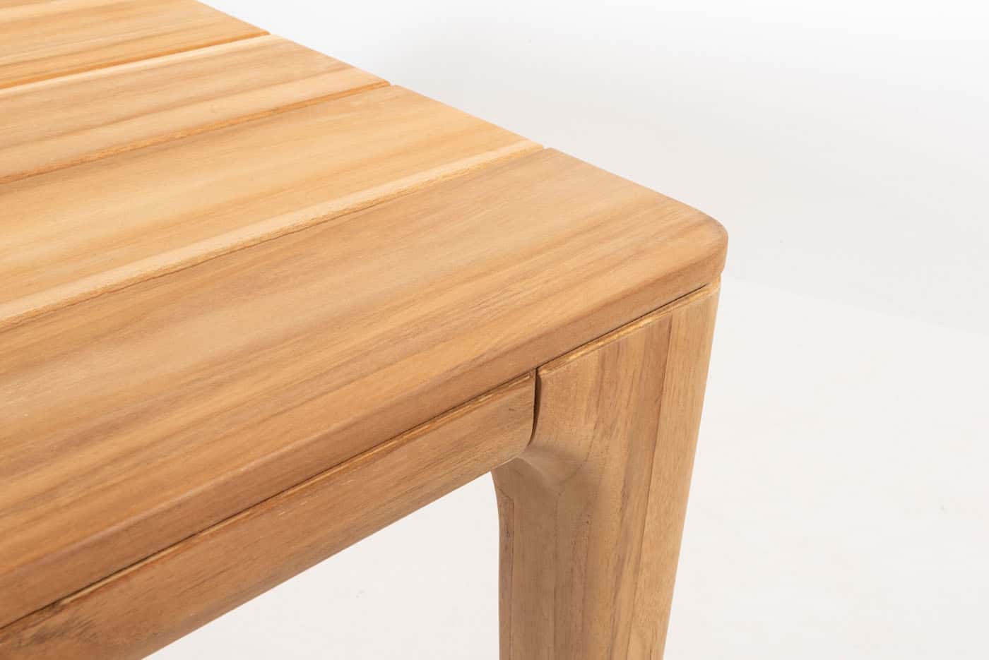 4SO Barista dining set latte (6 st.) met Liam tafel 240x100cm