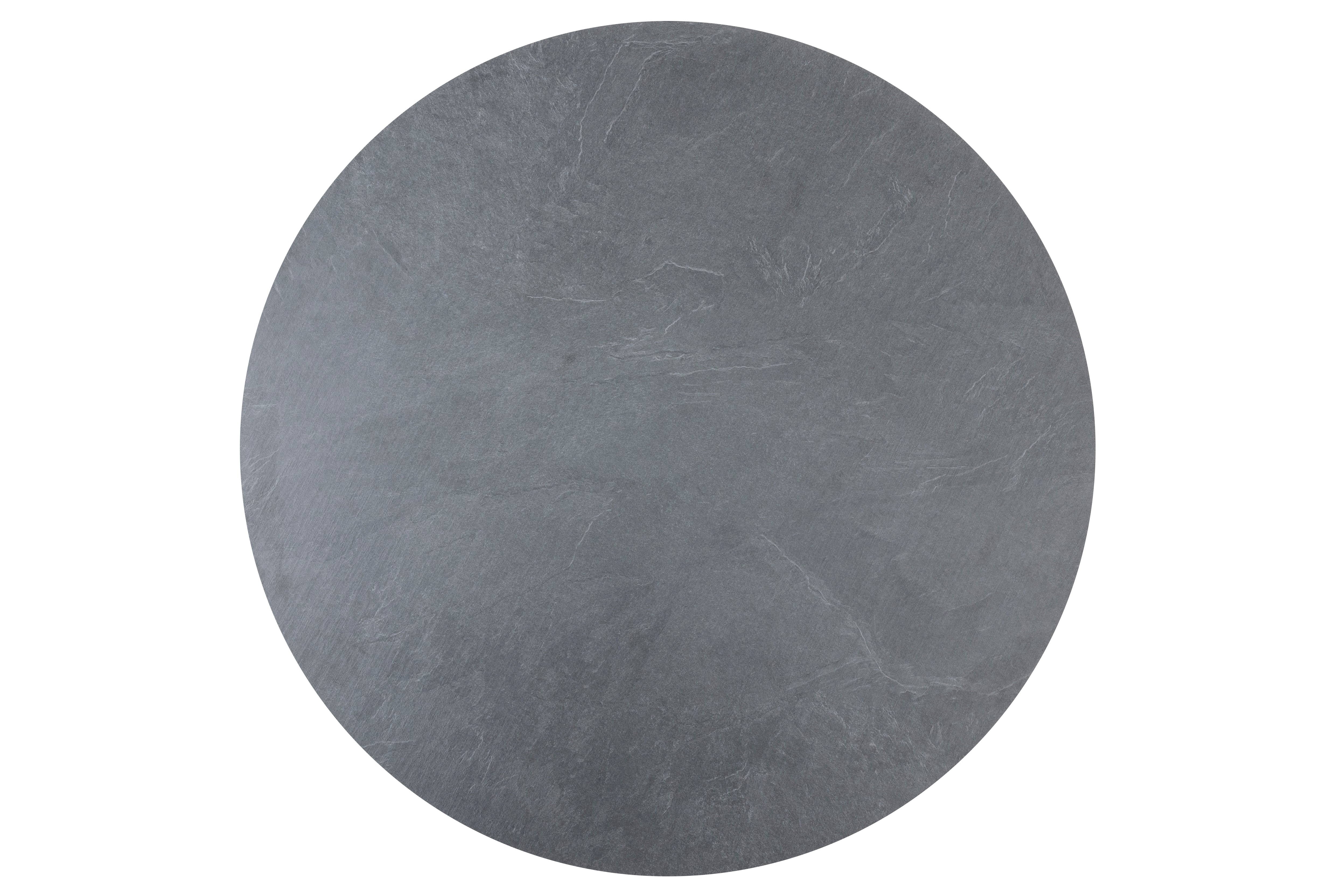 4 Seasons Outdoor Locarno dining table 130cm HPL slate anthracite - Detail view