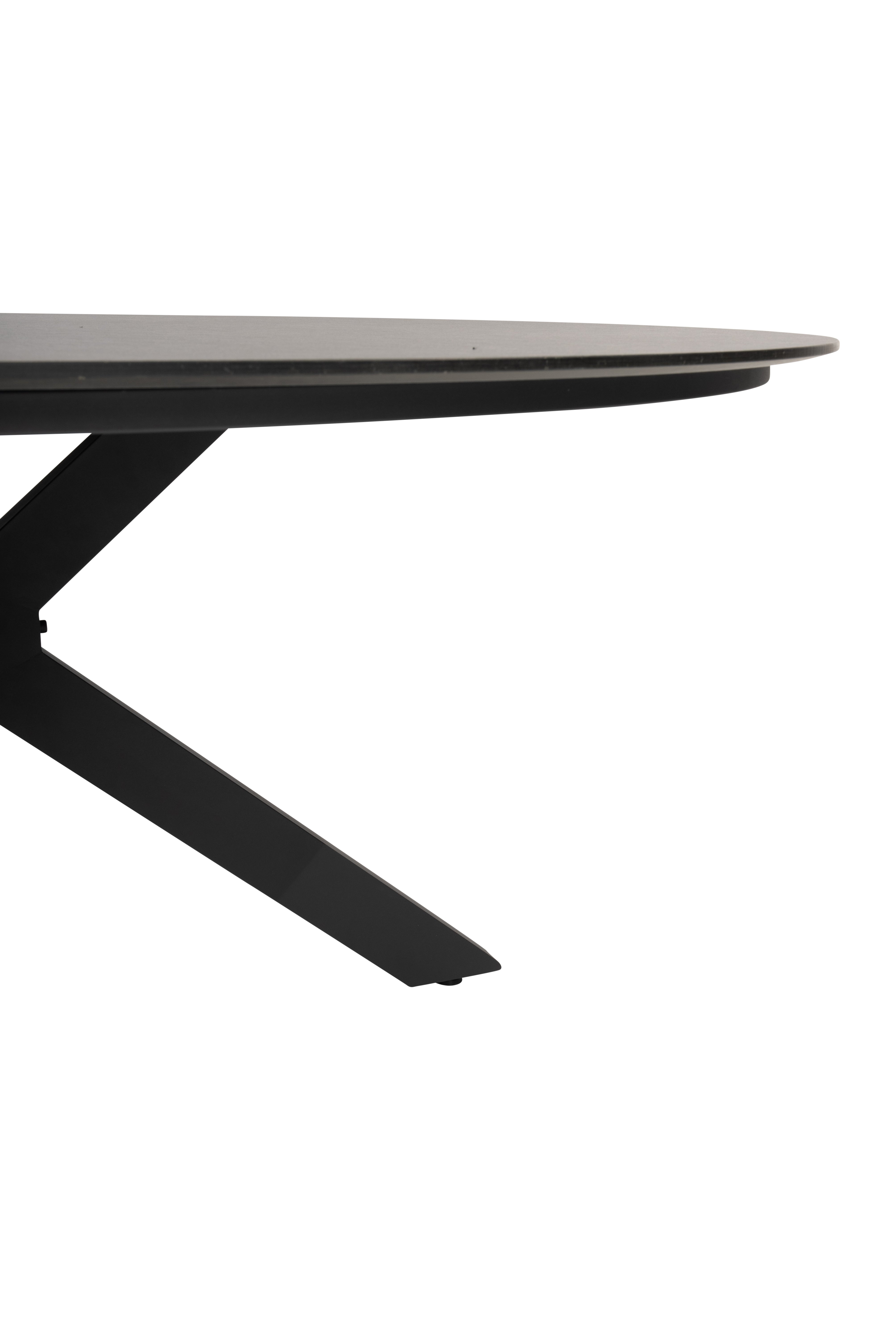 4 Seasons Outdoor Locarno dining table 130cm HPL slate anthracite - Detail view