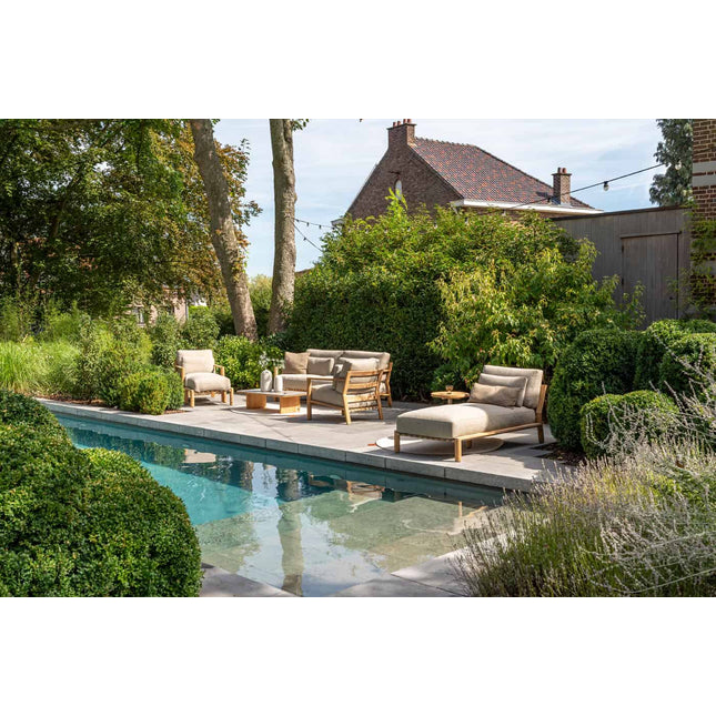 4 Seasons Outdoor Lucas Lounge Set + Finn Couchtisch 80 Ø CM